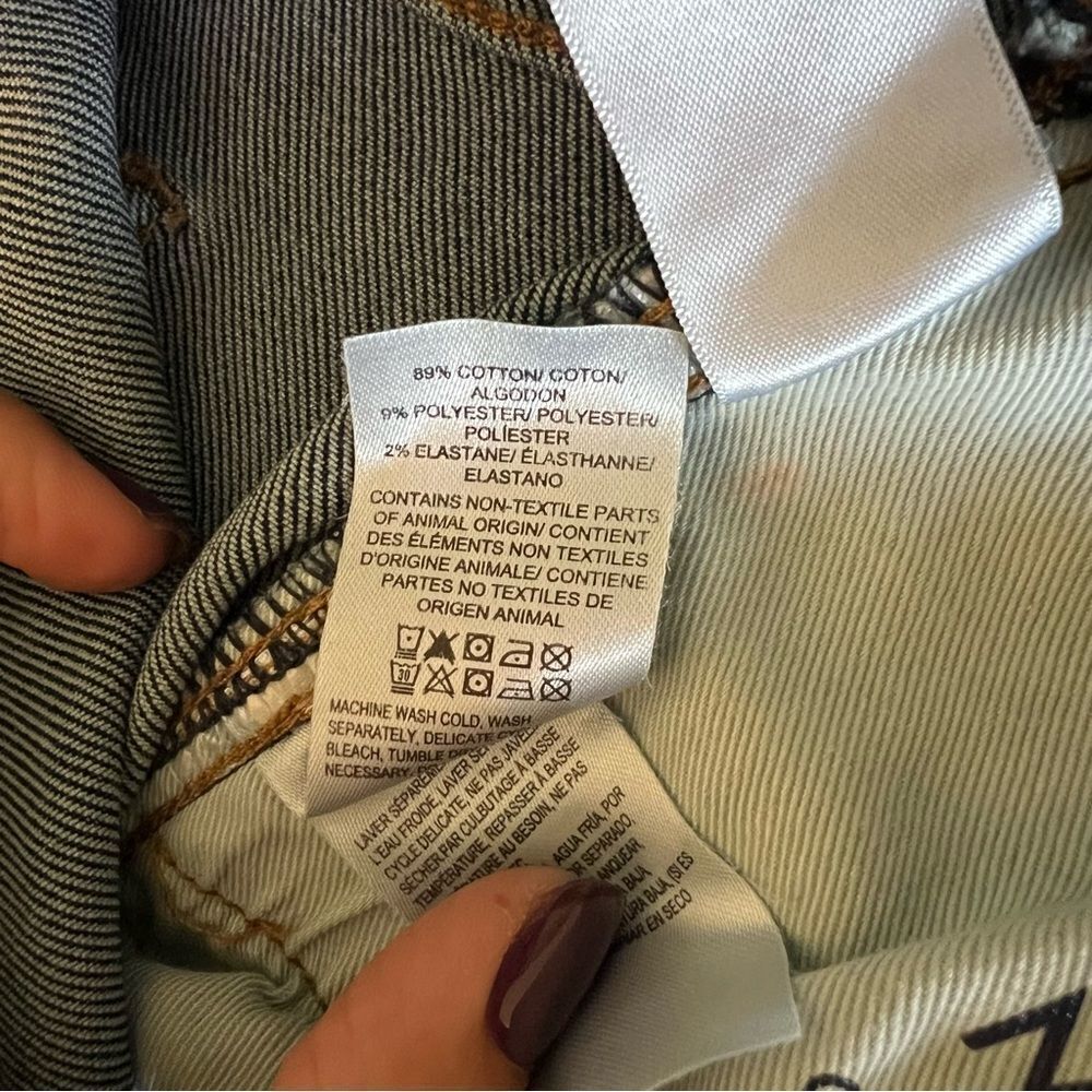 Lucky Brand Mid Rise Crop Wide Leg Jeans NWOT Plus Size 20 - Picture 12 of 12